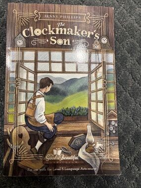 The Clockmaker's Son Wall book  Brown & Cream